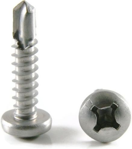 SCREW SDM PAN SS302 8-18 X 16  